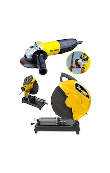 Dragro DRG-4200 Sarı Professional Profil Ve Metal Kesme Makinası Ve Taşlama
