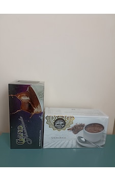 Gano Schokolade 600 G + Ganocafe Shokorico 345 G Gano Schokolade 600 G + Ganocafe Shokorico 345 G
