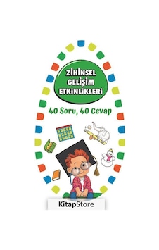 Zihinsel Gelişim Etkinlikleri - 40 Soru 40 Cevap 1- Martı Yayınları Zihinsel Gelişim Etkinlikleri - 40 Soru 40 Cevap 1- Martı Yayınları