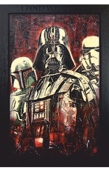 star wars darth vader sinema retro ahşap poster star wars darth vader sinema retro ahşap poster