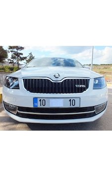 Skoda Octavia A7 Krom Sis Far Çerçevesi 3 Parça 2015 Sonrası