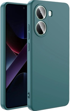 Xiaomi Poco X7 Pro Kılıf Zore Mara Lansman Kapak Koyu Yeşil Xiaomi Poco X7 Pro Kılıf Zore Mara Lansman Kapak Koyu Yeşil