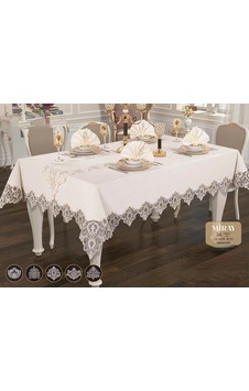 Fransız Dantelli Gardenya 26 Parça Yemek Takımı Miray Fransız Dantelli Gardenya 26 Parça Yemek Takımı Miray