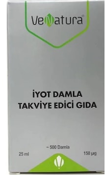 Venatura İyot Damla 25ml Venatura İyot Damla 25ml
