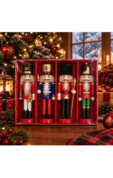Kurşun Asker Ahşap Dekoratif Eşya 4 Lü Set-13cm Kurşun Asker Ahşap Dekoratif Eşya 4 Lü Set-13cm