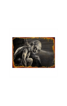 Bedeko Gollum Model Ahşap Tablo 50cm X 70cm Bedeko Gollum Model Ahşap Tablo 50cm X 70cm