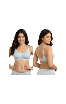 Kadın Lingerie Lazer Kesim Push Up Balensiz Sütyen Gri Kadın Lingerie Lazer Kesim Push Up Balensiz Sütyen Gri