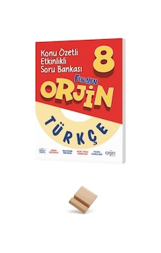 Orjin Lgs 2027 Türkçe Konu Özetli Soru Bankası + Telefon Standı Orjin Lgs 2027 Türkçe Konu Özetli Soru Bankası + Telefon Standı