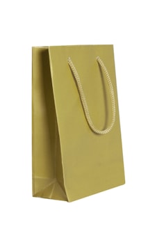 11x11 Cm Gold Renk Tutma İpli 50 Li Mini Karton Çanta