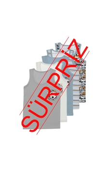 Donella 5li Erkek Çocuk Atlet Sürpriz Paket Çok Renkli Donella 5li Erkek Çocuk Atlet Sürpriz Paket Çok Renkli