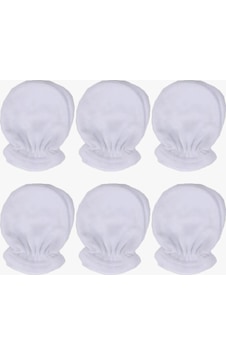 Bebe Wini Unisex Yenidoğan Penye Organik Pamuklu Bebek Eldiveni 6 Çift Se Ekru Bebe Wini Unisex Yenidoğan Penye Organik Pamuklu Bebek Eldiveni 6 Çift Se Ekru