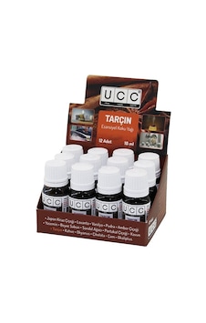 Ucc Esansiyel Koku Yağı 10ml Tarçın Buhardanlık Çamaşır Makine Ütü Vb. Kullanım - 12'li Paket Diğer Ucc Esansiyel Koku Yağı 10ml Tarçın Buhardanlık Çamaşır Makine Ütü Vb. Kullanım - 12'li Paket Diğer
