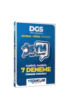 Yediiklim 2027 Dgs Ösym Ne Sorar 7 Deneme Fasikül Çözümlü Yediiklim 2027 Dgs Ösym Ne Sorar 7 Deneme Fasikül Çözümlü