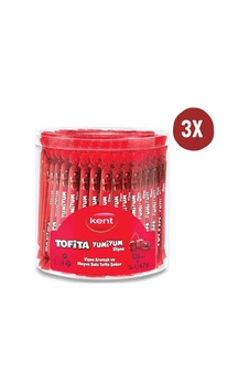 Kent Tofita Yumiyum Şeker Vişne Aromalı 6.7 G 3 x 120 Adet Kent Tofita Yumiyum Şeker Vişne Aromalı 6.7 G 3 x 120 Adet
