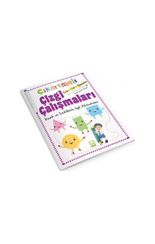 Ema Çıkartmalı Çizgi Çalışm.-renk,şekil/emaçocuk