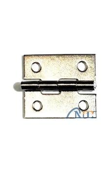 Tavla Menteşesi 3cm, No:1/4 - Nikel, 1 Adet Gümüş Tavla Menteşesi 3cm, No:1/4 - Nikel, 1 Adet Gümüş