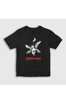 Presmono Unisex Çocuk Hybrid Theory Linkin Park T-shirt Siyah Presmono Unisex Çocuk Hybrid Theory Linkin Park T-shirt Siyah