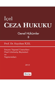 Beta Akademi - Ceza Hukuku Genel Hükümler II Beta Akademi - Ceza Hukuku Genel Hükümler II