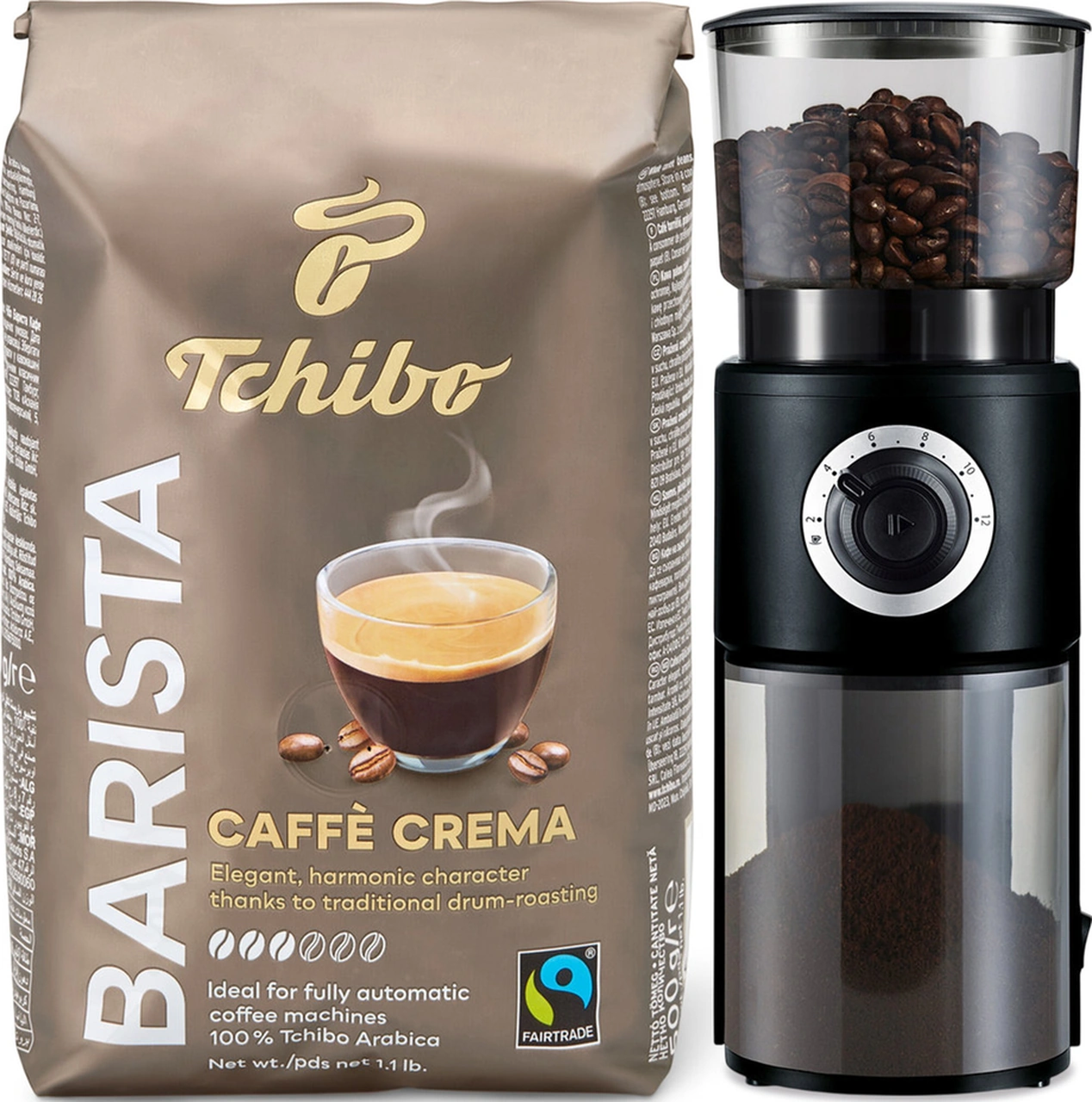 Tchibo Elektrikli Kahve Değirmeni & Barista Caffè Crema Çekirdek Kahve 500 G Çekirdek Kahve Tchibo Elektrikli Kahve Değirmeni & Barista Caffè Crema Çekirdek Kahve 500 G Çekirdek Kahve