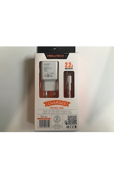 Megatech Mt-Cm2 2ın1 2.2a Ev Şarj+Micro Kafa Hızlı Şarj Megatech Mt-Cm2 2ın1 2.2a Ev Şarj+Micro Kafa Hızlı Şarj