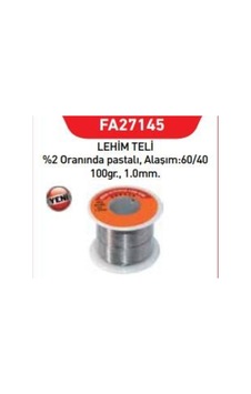 Fastbond 27145 Lehim Teli 1 Mm 100 Gr (547188889)