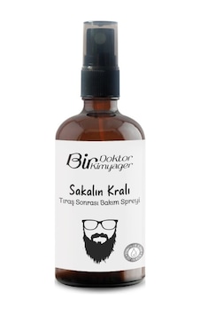 Bir Doktor Bir Kimyager Sakalın Kralı Tıraş Sonrası Bakım Spreyi 100 ML