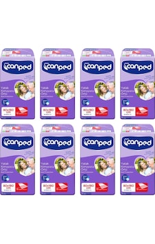 Canped 80 x 180 CM Yatak Koruyucu 10'lu x 8 80 Adet Canped 80 x 180 CM Yatak Koruyucu 10'lu x 8 80 Adet