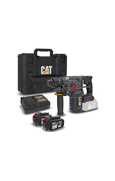 Cat Dx2150 18volt/4.0ah 2.8j Li-ion Çift Akülü Kömürsüz Profesyonel Sds-plus Kırıcı/delici Cat Dx2150 18volt/4.0ah 2.8j Li-ion Çift Akülü Kömürsüz Profesyonel Sds-plus Kırıcı/delici