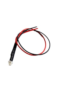 12v Mantar Led Kablolu 5 Adet 4.8mm Turuncu Şeffaf - 20 Cm 12v Mantar Led Kablolu 5 Adet 4.8mm Turuncu Şeffaf - 20 Cm
