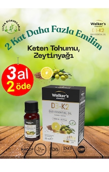 Walker' Vitamins D3 K2 20 Ml Zeytinyağı , Keten Tohumu Yağı Sprey Damla - Walkers D3 K2 20 Ml Zeytinyağı , Keten Tohumu Yağı Sprey Damla Walker' Vitamins D3 K2 20 Ml Zeytinyağı , Keten Tohumu Yağı Sprey Damla - Walkers D3 K2 20 Ml Zeytinyağı , Keten Tohumu Yağı Sprey Damla