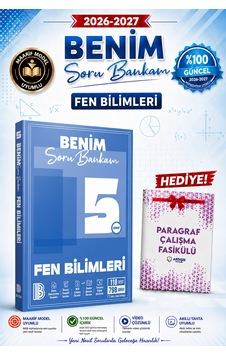 Benim Hocam 5. Sınıf Fen Bilimleri Soru Bankası Benim Hocam 5. Sınıf Fen Bilimleri Soru Bankası