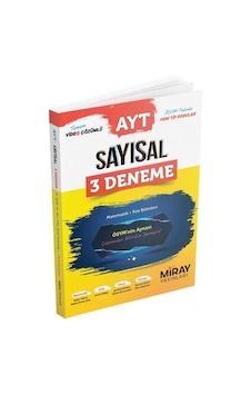 Miray Ayt Sayısal 3 Deneme Matematik-fen Bilimleri Miray Ayt Sayısal 3 Deneme Matematik-fen Bilimleri