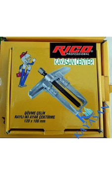 Rico 120x100mm Raylı İki Ayaklı Çektirme Hızlı Rico 120x100mm Raylı İki Ayaklı Çektirme Hızlı