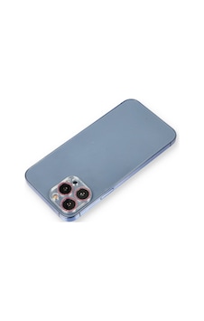 İphone 12 Pro Max Shine Kamera Lens Koruma Cam - Pembe