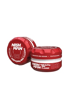 Nishman No.03 Flaming Saç Şekillendirici Wax 150 ML Nishman No.03 Flaming Saç Şekillendirici Wax 150 ML