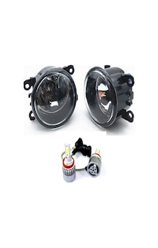 Renault Kangoo Iı 2011 Beyaz Işık Led Xenon Sis Farı Seti Renault Kangoo Iı 2011 Beyaz Işık Led Xenon Sis Farı Seti