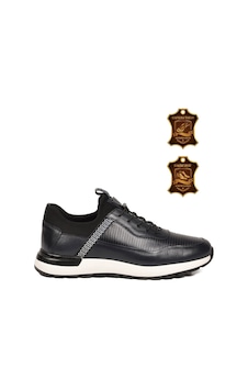 Voyager Lacivert Hakiki Deri Erkek Casual Sneaker Memory Taban Premium Casual Ayakkabı M033 M Voyager Lacivert Hakiki Deri Erkek Casual Sneaker Memory Taban Premium Casual Ayakkabı M033 M