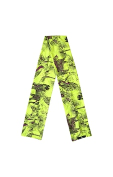 Feu De Elu Foulard Jardin Desenli Saten Fular