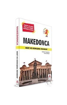 Makedonca Gezi ve Konuşma Rehberi - Svetlana Angeleska -  Tuncay Gülşen - Delta Kültür Yayınevi