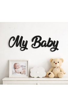 My Baby Duvar Yazısı Karışık Renkli My Baby Duvar Yazısı Karışık Renkli