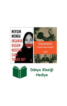 İnsanın Düşünmekten Canı Yanar Mı + Geometri + Dünya Klasiği Hediye İnsanın Düşünmekten Canı Yanar Mı + Geometri + Dünya Klasiği Hediye