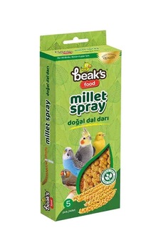 Beaks Kuşlar İçin Doğal Darı Dalı Beaks Kuşlar İçin Doğal Darı Dalı