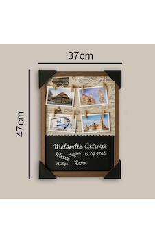 Kişiye Özel Ahşap Yazı Tahtalı İpli Duvar Fotoğraf Çerçevesi 37x47 Cm Mandallı Hasır İpli Fotoğraf Panosu Siyah Kişiye Özel Ahşap Yazı Tahtalı İpli Duvar Fotoğraf Çerçevesi 37x47 Cm Mandallı Hasır İpli Fotoğraf Panosu Siyah