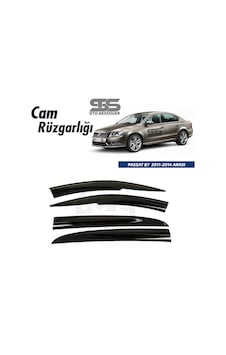 Cam Rüzgarlığı Volkswagen Passat B7 2011-2014 Arası Mügen Tip Piano Blackk Cam Rüzgarlığı Volkswagen Passat B7 2011-2014 Arası Mügen Tip Piano Blackk