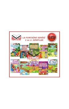 La Fontaine Masalları (10 Kitap) - Küçük Boy - Ema Yayınları La Fontaine Masalları (10 Kitap) - Küçük Boy - Ema Yayınları