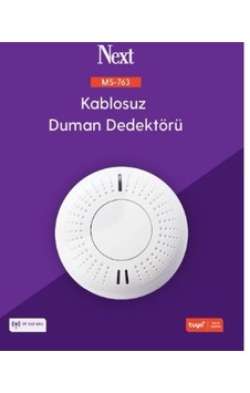 Next Ms-763 Kablosuz Alarm - Duman Dedektörü Next Ms-763 Kablosuz Alarm - Duman Dedektörü