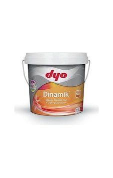 Dyo 7,5lt Dinamik Mat Silikonlu Silinebilir İç Cephe Duvar Boyası 0306 Şampanya 7,5 L Dyo 7,5lt Dinamik Mat Silikonlu Silinebilir İç Cephe Duvar Boyası 0306 Şampanya 7,5 L