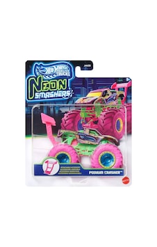Hot Wheels Neon Smashers Monster Trucks Podium Crasher Jmv39 Çok Renkli