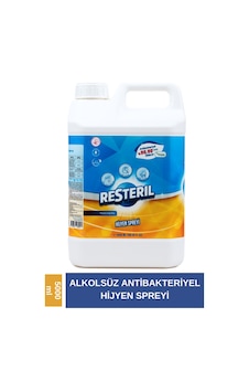 Resteril Doğal Alkolsüz Dezenfektan Yüzey Hijyen Spreyi 5 L