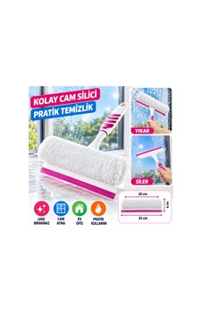 Bezos Pratik Kolay Mikrofiber Peluşlu Camsil Cam Silme Aleti Aparatı Nhr Çok Renkli Bezos Pratik Kolay Mikrofiber Peluşlu Camsil Cam Silme Aleti Aparatı Nhr Çok Renkli